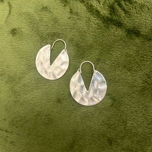 Silver Statement earrings